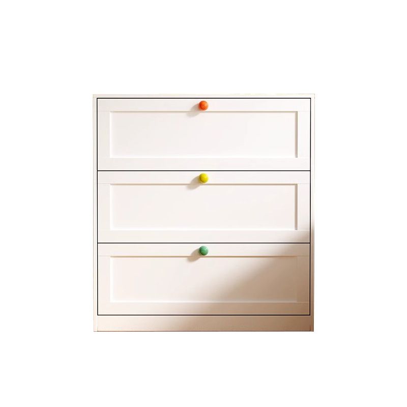 Cómoda de acero con cinco cajones para dormitorio, mueble de almacenamiento moderno y minimalista, estilo crema, de pie, sencillo, con cajones de varias capas, mueble de almacenamiento.