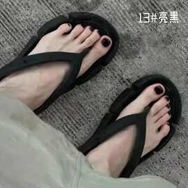 夏款超显白爆款亮黑色高级速干脚指甲油免烤不可剥持久不掉色防水
