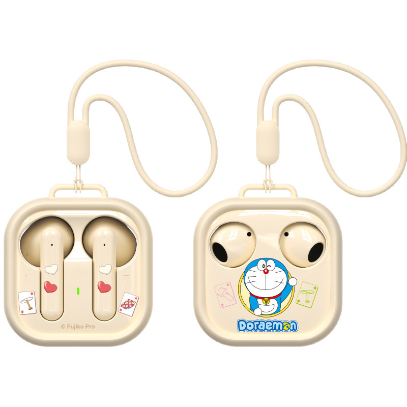 2025 新ドラえもん Bluetooth ヘッドセットワイヤレス漫画ミニかわいいインイヤー超長バッテリー寿命工場卸売|undefined