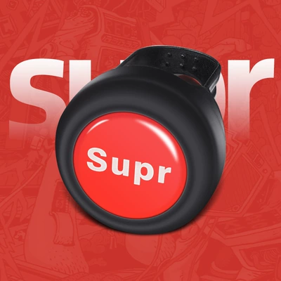 [Sf Free Shipping] Car Steering Steering wheel booster - red-trendy-brand-booster-three-year-warranty-sf-express-free-shipping