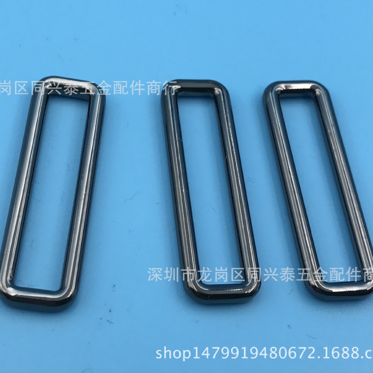 1寸半锌合金 压铸圆线方扣 新款金属方扣 手袋箱包装饰五金配件