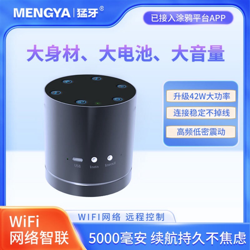 Mengya 骨伝導共鳴サウンド WIFI リモコン Bluetooth リモコン指向性貫通型スピーカー|undefined