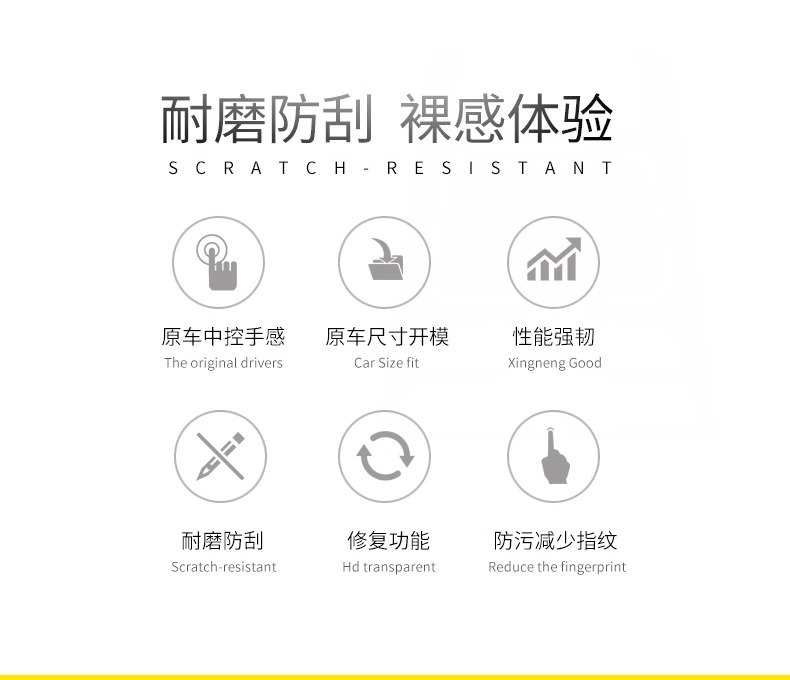 Suitable for 2025 Geely Star Wish Inner Door Handle Paint Panel Interior Protection Film Automotive Supplies Accessories