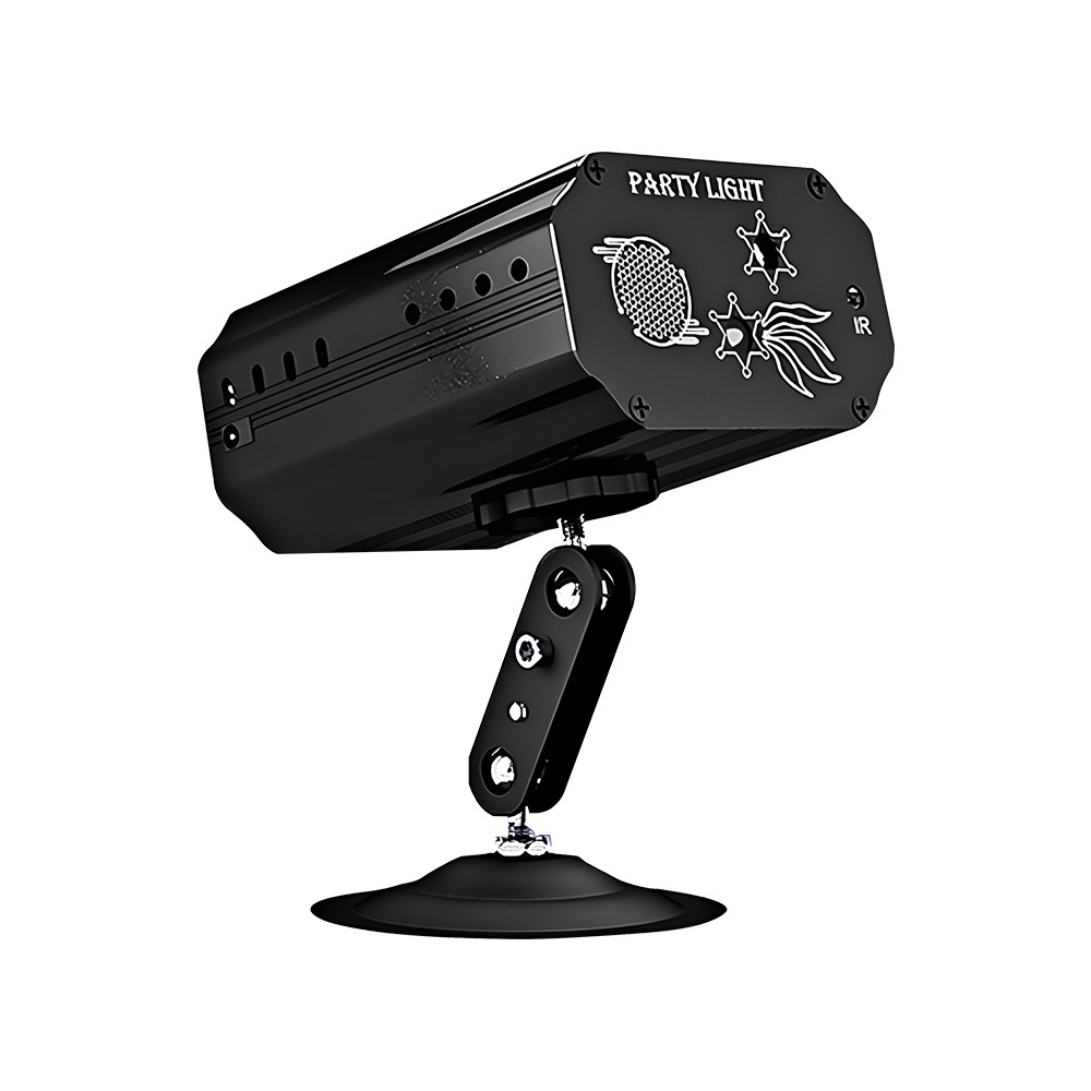 Control remoto LED rojo verde azul luz láser KTV colorido patrón color luz escenario colorido luz láser ESTRELLADO