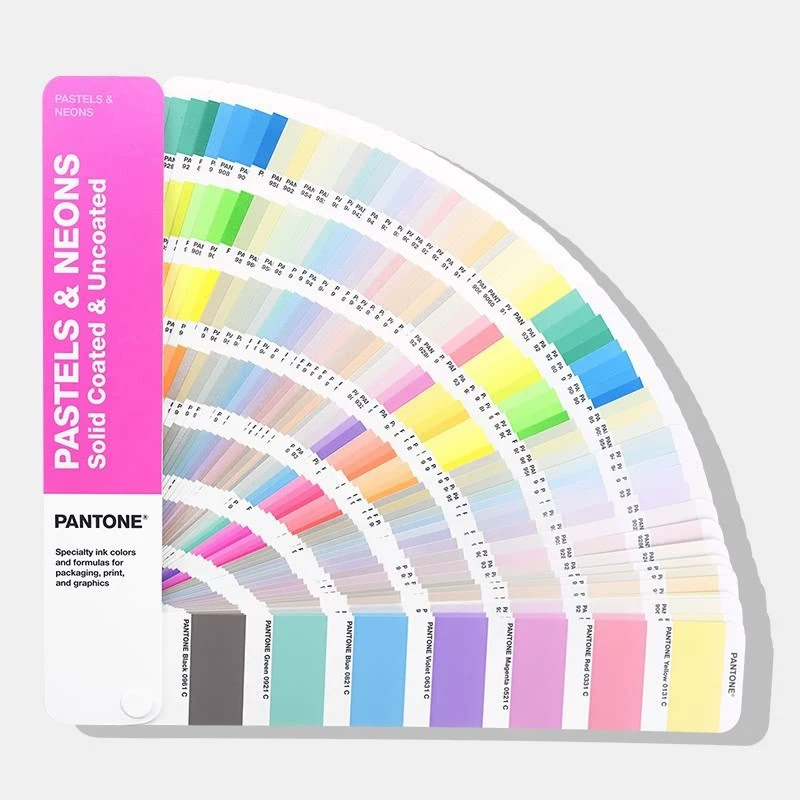 2022 новый цвет Tong Pan Tong GG1504B карта розового цвета 9 начинающихся ПАСТЕЛЕЙ И НЕОНОВ PANTONE