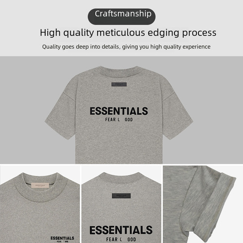 High-end original brand children's clothing T-shirt short sleeve streetwear Fog for boys and girls parent-child set