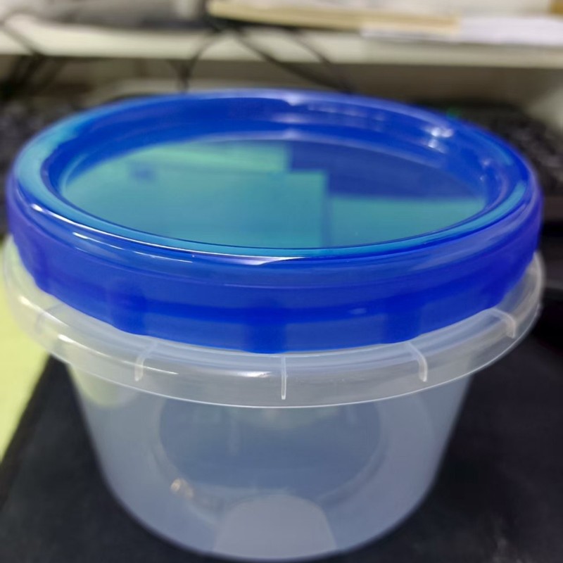 冰箱收纳盒汤盒保鲜盒小饭盒圆形500ml打包盒糙米饭食品分装盒|undefined