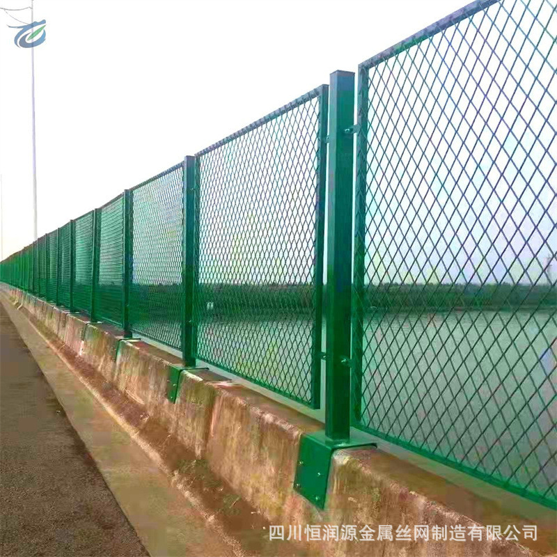 桥梁防抛网 防落网  防抛网 高架桥防护网 人行天桥护栏网