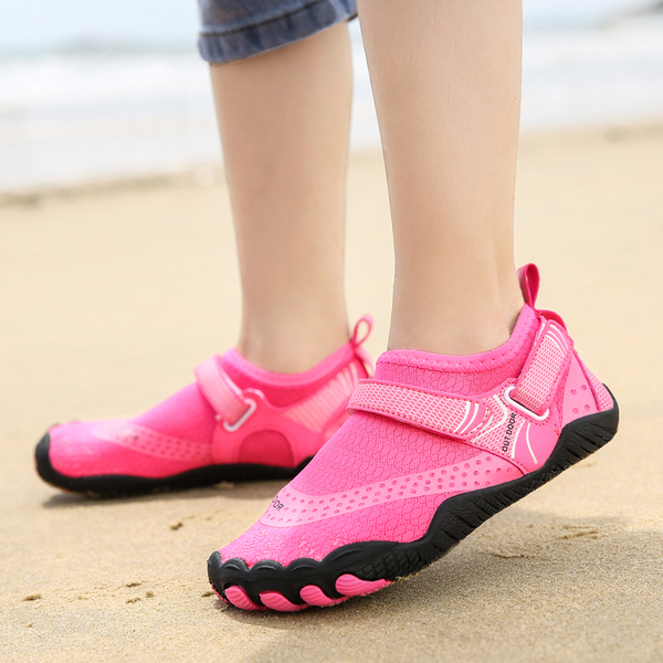 Children's quick dry non-slip beach footwear for swimming