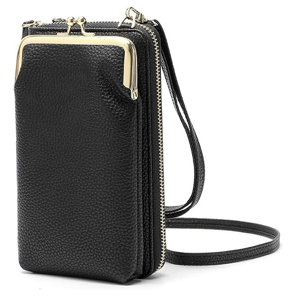 Cross-Border Best-Selling Elegant Women's Crossbody Bag with Kiss Lock, Anti-Theft Phone Bag, Shoulder Bag, Wallet, Custom-Made According to Your Image Cross-Border Best-Selling Elegant Women's Crossbody Bag with Kiss Lock, Anti-Theft Phone Bag, Shoulder Bag, Wallet, Custom-Made According to Your Image