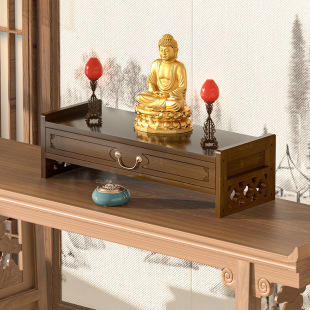Buddha Statue Altar Base Stand Shelf Shrine Cabinet Home Buddha Worship Pedestal Elevated Q&A