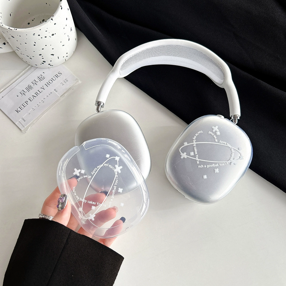 New love planet bluetooth headset protective cover for apple Airpods max headset protection