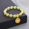 Fashionable bracelet, Korean style, flowered, wholesale