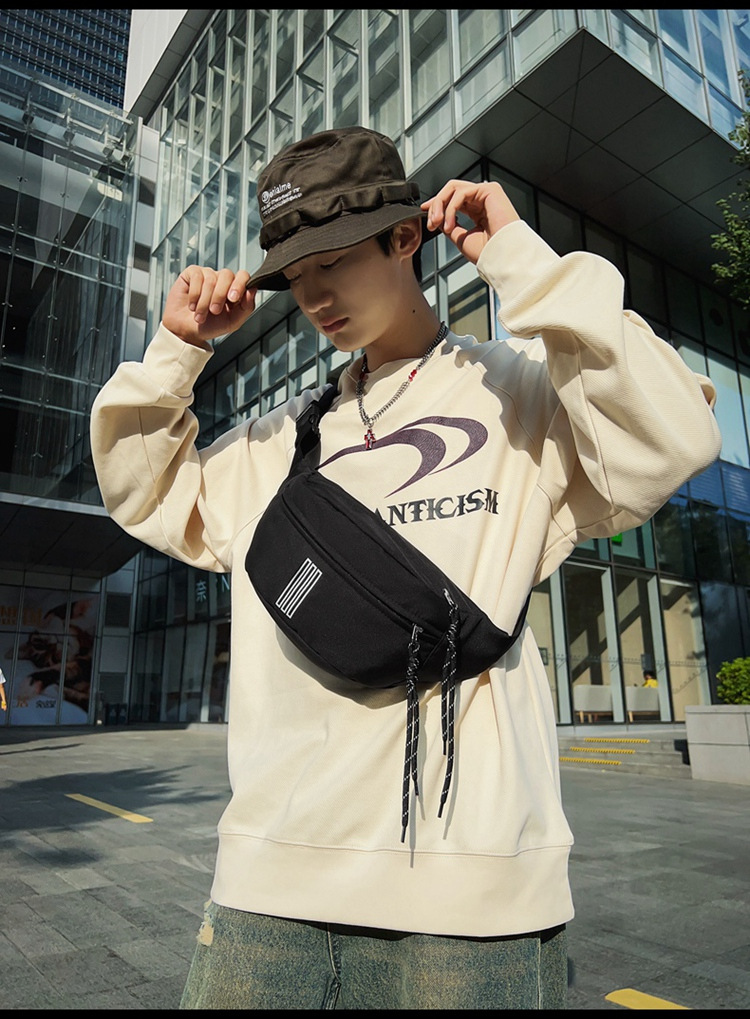 Borsa a tracolla grande Tide Chest Bag, borsa a tracolla per cellulare, marsupio sportivo, zaini a spalla_voghion.com