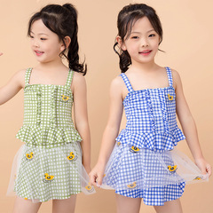 Baby Girls' Swimwear Cute Princess Style One-Piece Dress for Toddlers, Young Children, Spas, Beaches, and Pools