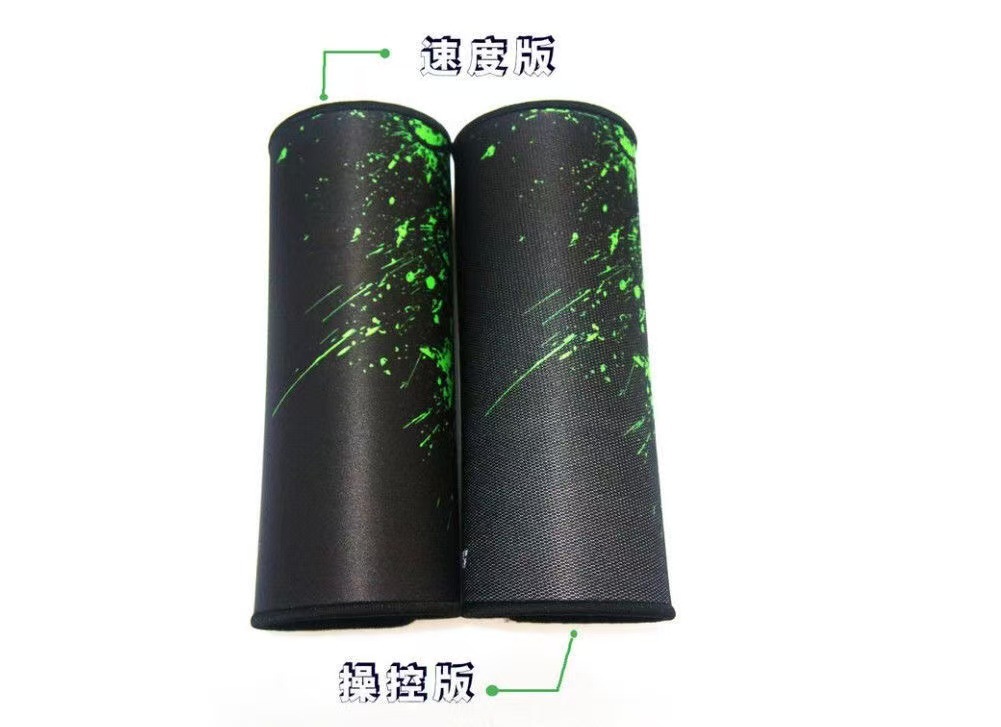 4mm thickened anti-slip and wear-resistant gaming mouse pad with lockstitch, large and medium-sized rubber office competition thick snake computer desk pad undefined