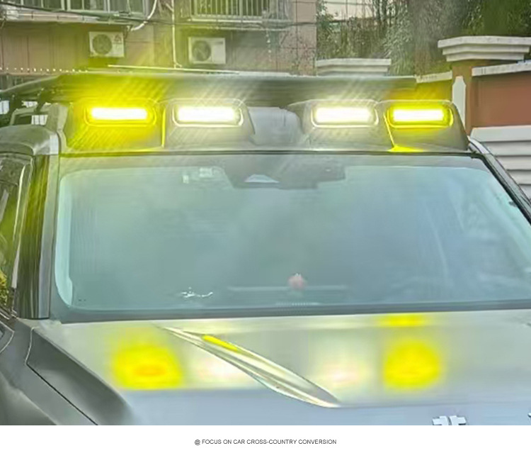 26 Types of Special Hood Covers and Protective Panels for Beijing Bj30, Baic 30 Roof Searchlights, Off-Road Appearance Modification Accessories