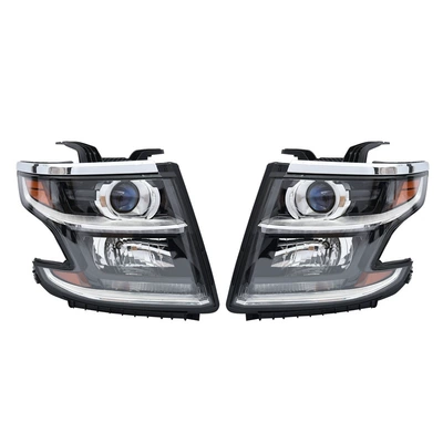 Suitable for Chevrolet Tahoe Suburban 15-20 Models Halogen Headlights Tahoe Original Semi-Assembly Low-End Configuration (Ön faralar)
