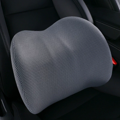 Waist support Massage Lumbar Pillow for Long - grid-wave-lumbar-support-grey-415-29-125-wave-waist-support