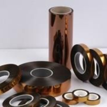 批发6251型0.038-0.05mm厚500mm宽聚酰亚胺薄膜F46胶带