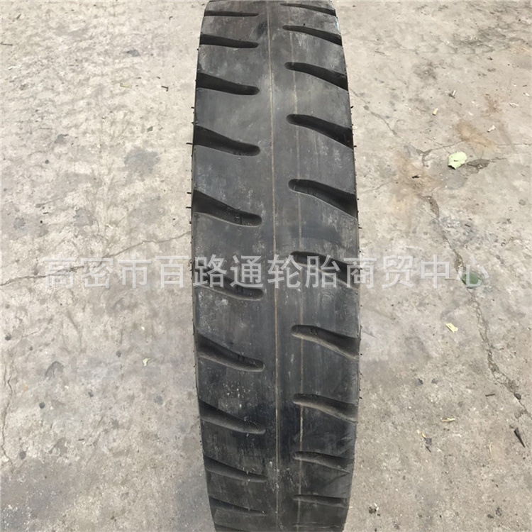 农用拖车挂车轮825-20羊角花纹农用车卡车825-20斜交尼龙轮胎