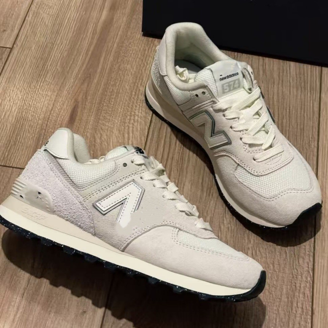 Putian Nb574 Classic Casual Sports Shoes Breathable Mesh Wear-Resistant Rubber Sole All-Match Jogging Shoes for All Seasons