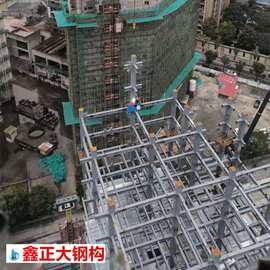 钢结构厂房设计加工Q235B材质组合钢构钢梁钢柱 承重梁制作钢结构