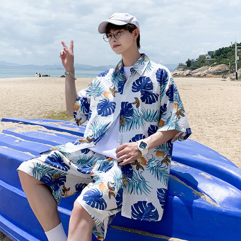 T1003 화이트 슈트 [[셔츠+반바지