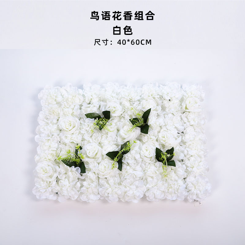 造花壁造花バラアジサイダリリ花立体背景壁窓造園結婚式結婚式装飾花列|undefined