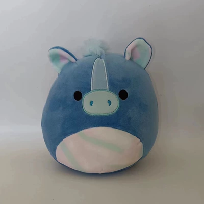 Oyuncaq yastıqlar — Doll in stock Wholesale - blue-donkey-20cm0140kg