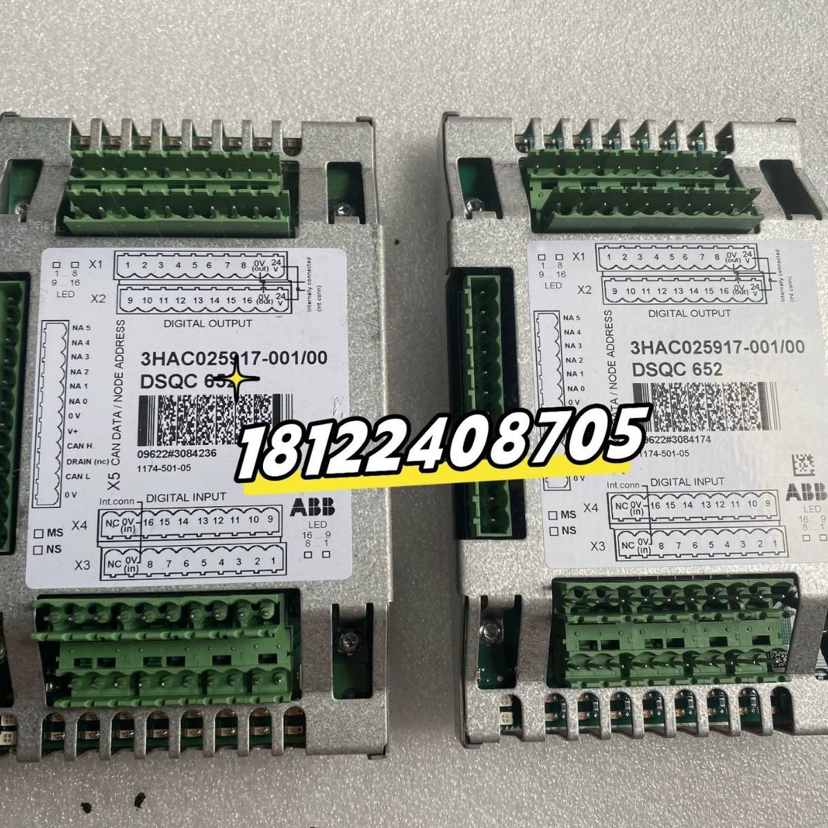 Модуль промышленного робота DSQC652 3HAC025917-001, поставка, цена по договоренности
