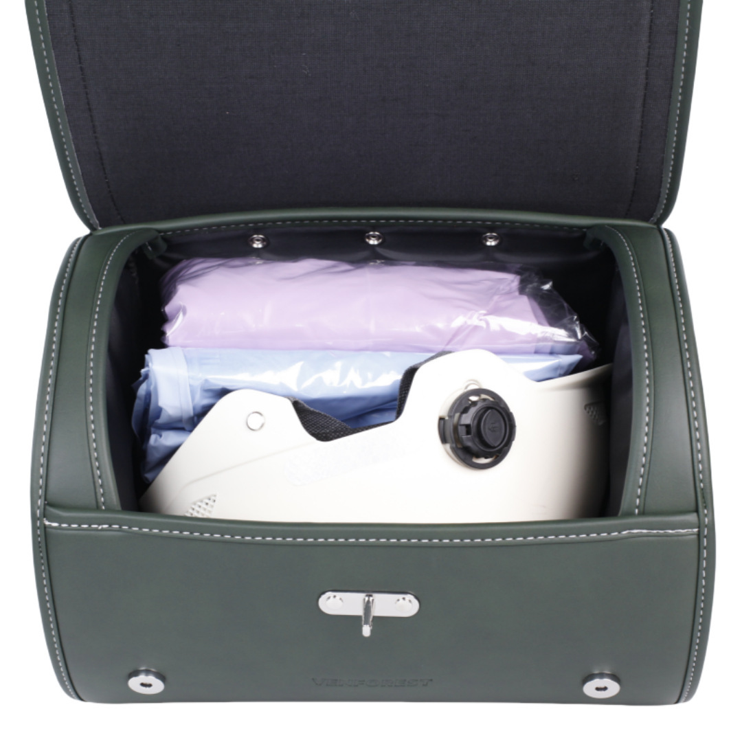 2025 Summer New Quick-Release Rear Rack Helmet Bag Waterproof Tail Box Bag Motorcycle Electric Vehicle Rear Seat Bag