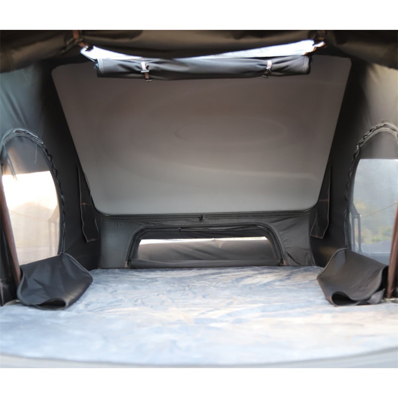 Outdoor Fully Automatic Roof Tent Suv Car Off-Road Vehicle Car-Mounted Rv Self-Driving Tour Abs Hard Shell Foldable