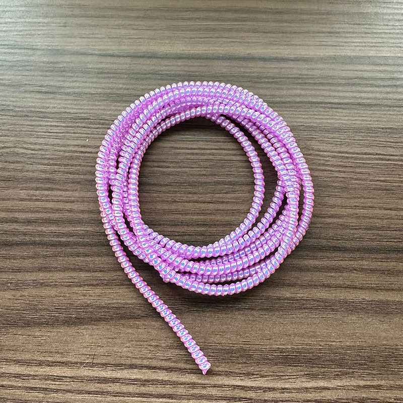 Nuevo láser 1,4 m cable de datos cable de protección de la cuerda manga protectora de datos bobinado primavera cuerda línea de protección fabricante ventas