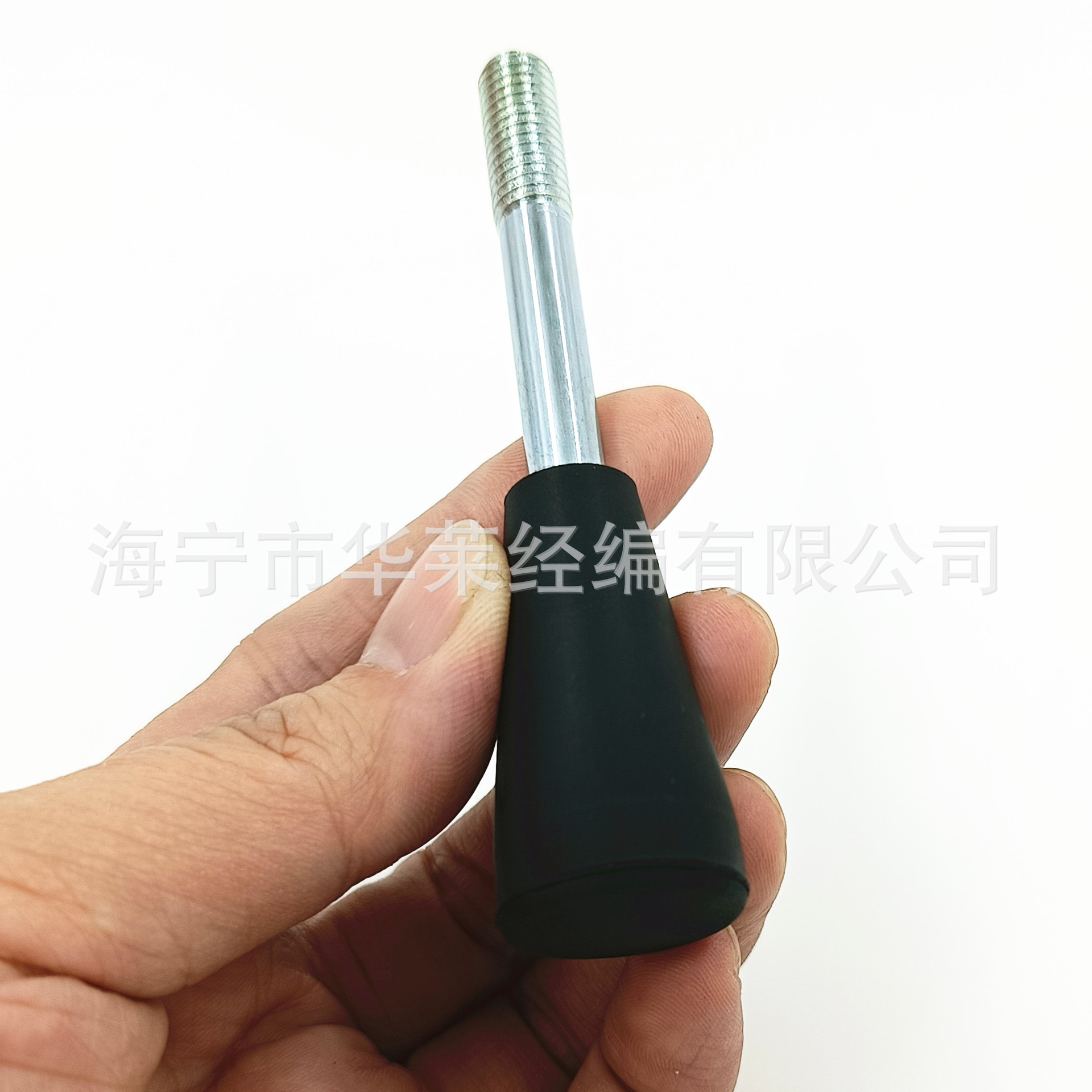厂家批发 橡胶包镀锌螺杆手柄 机床长型手柄 橡胶手柄 包胶螺丝杆