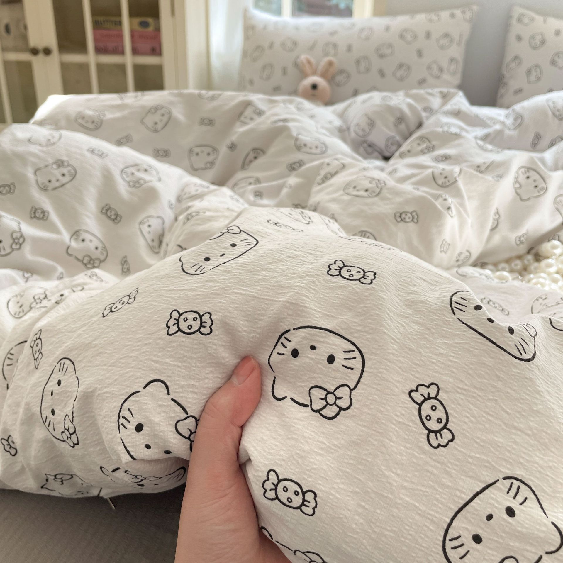 고양이 사랑 [부드럽고 피부 친화적이며 편안함]