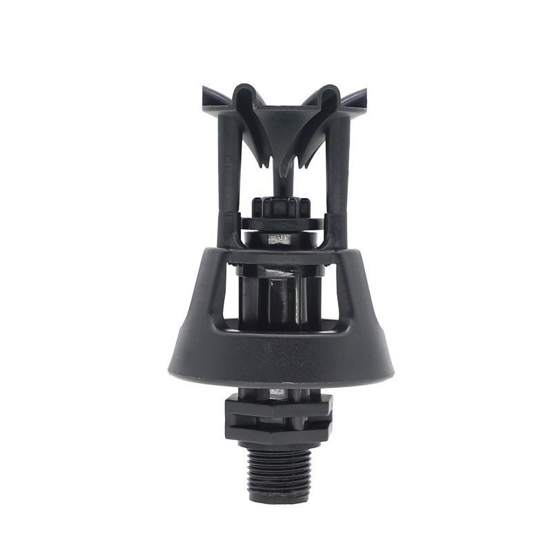 4 puntos de rociador rotativo externo sistema de riego de jardín rociador de jardín para reducir el polvo y enfriar la jardinería de césped sin impuestos