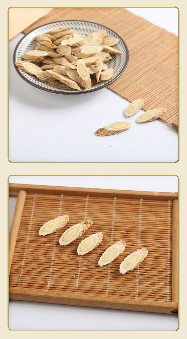 Dried Astragalus from Min County, Gansu, Chinese Medicinal Herb, North Astragalus Slices, Large Pieces of Raw Astragalus, Bulk Supply, Ready Stock, Astragalus Tea detail image