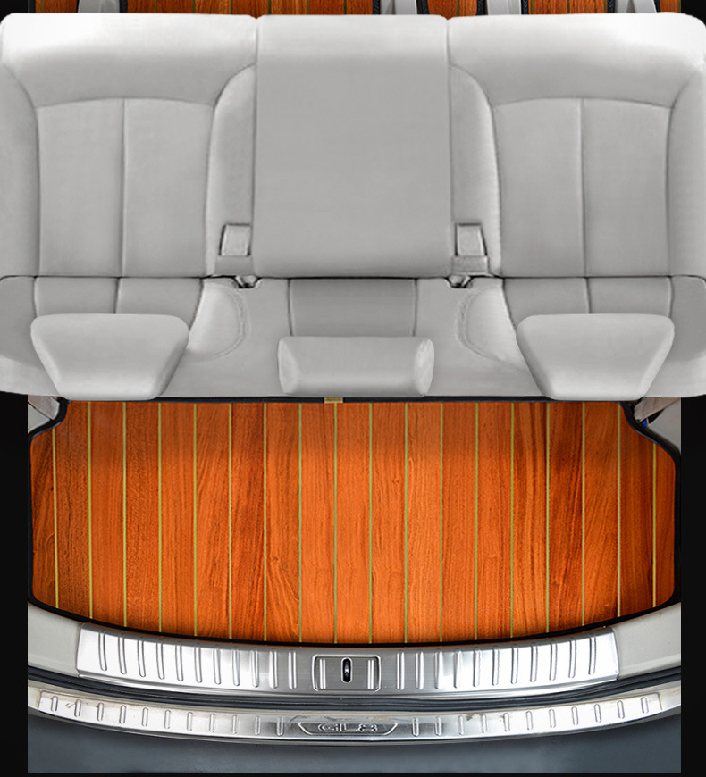 Jiangling Ford New Transit Special Floor Mats v362 Car Floor Rubber Anti-wood Floor Pattern Waterproof Foot Mats