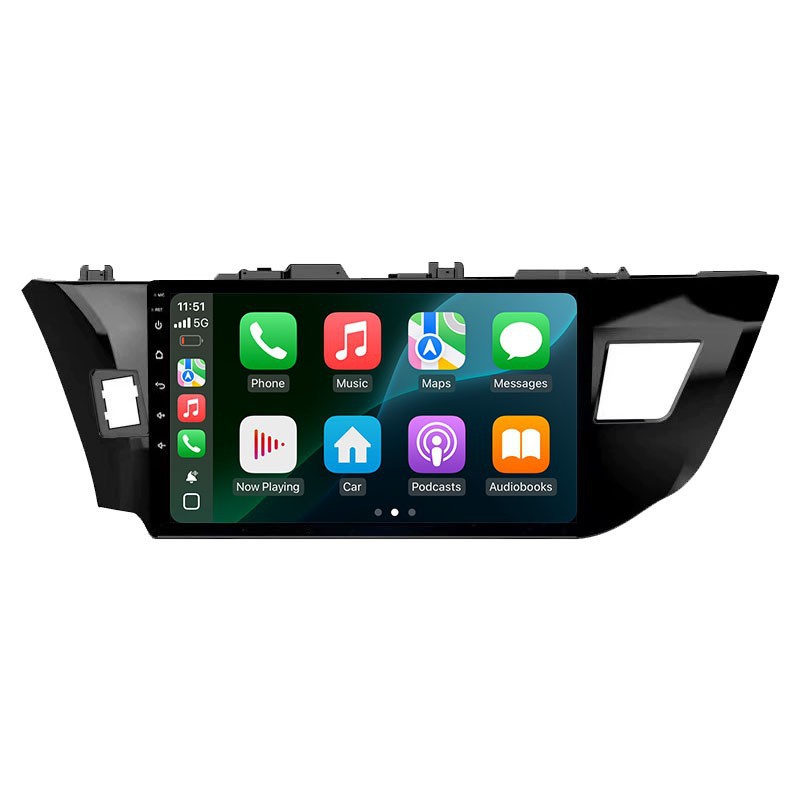 Suitable for 14-17 Toyota Ralink Android large screen Bluetooth navigation GPS reversing image Carplay 4