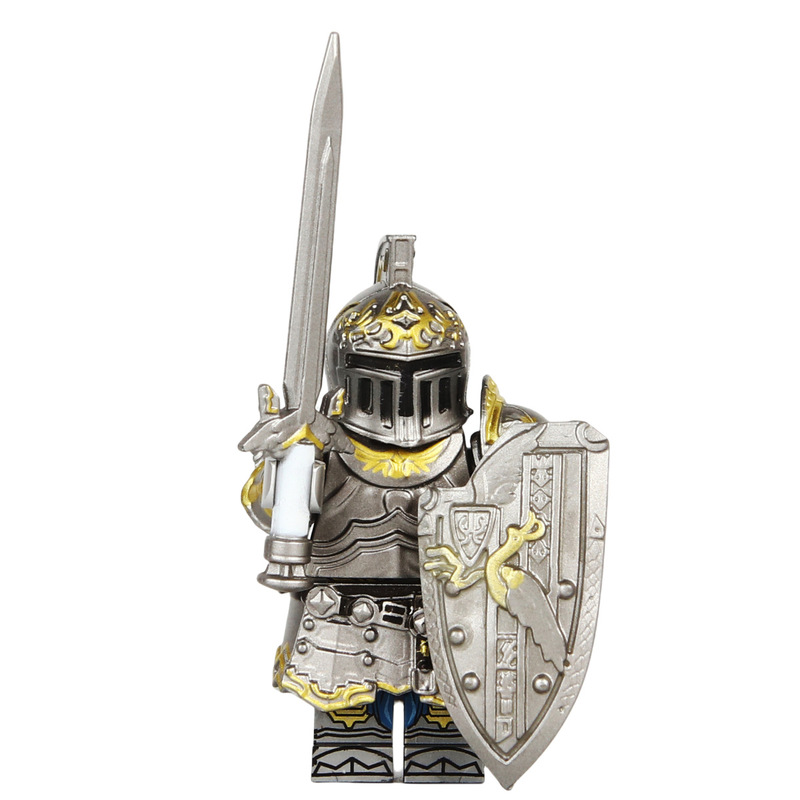 Ff14 Standard Knight Set Kedero Warrior Saros Final Fantasy Assembled Building Block Doll Toy Compatible