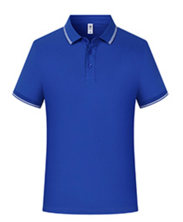 Summer Ice Silk DuPont Sorona Cool Sensación Segunda Clase Cuello Color Solapa Camiseta POLO Manga corta cabello de una pieza