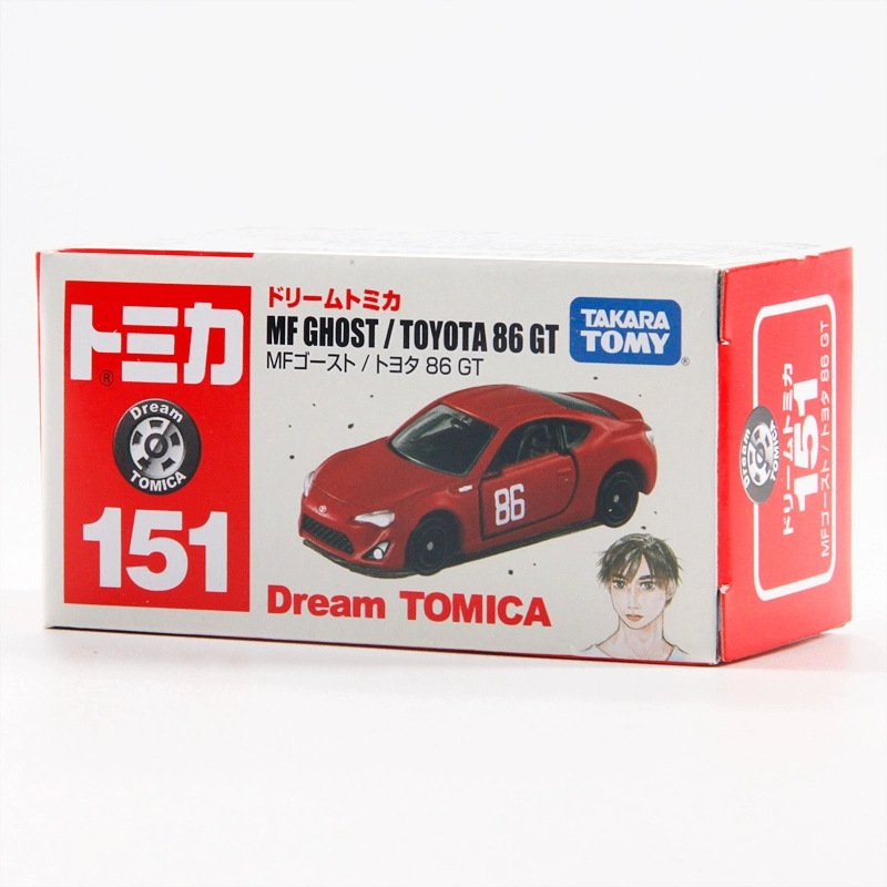 [exclusive] no. 151 toyota 86gt red sports car 162391