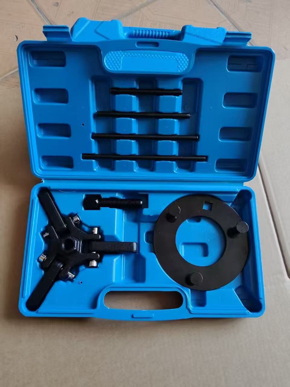 Crankshaft pulley removal tool, generator pulley puller, multifunctional pulley extractor, suction cup