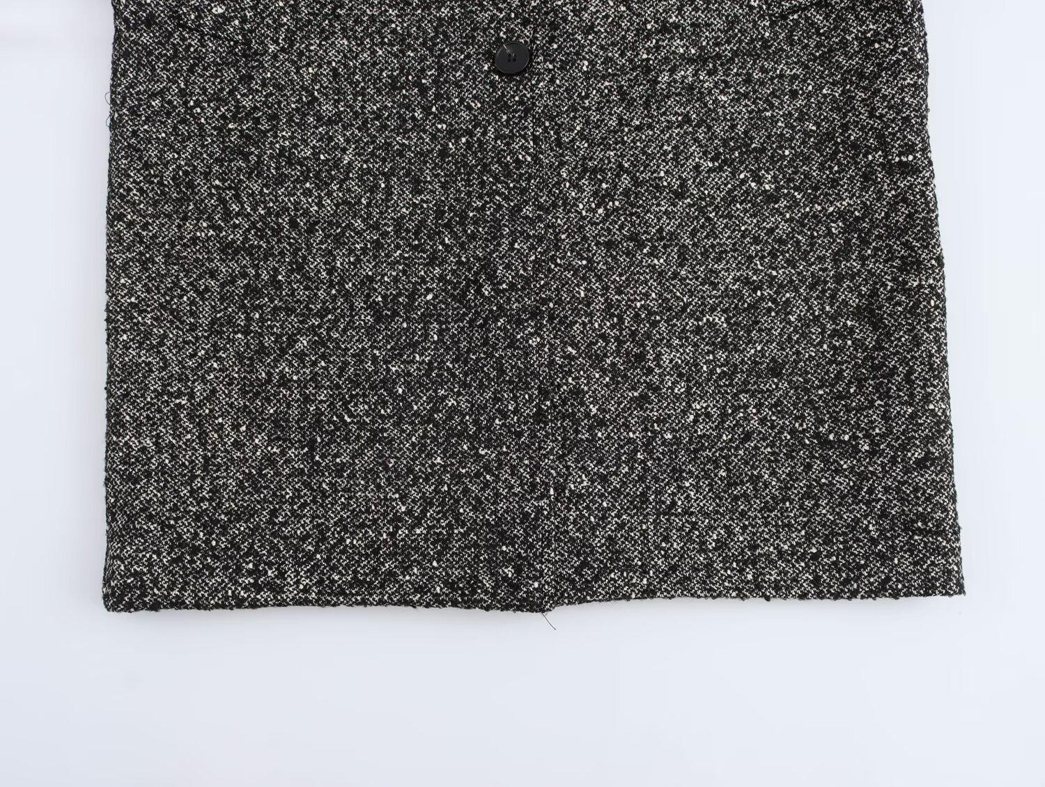 Damenbekleidung Herbst und Winter neue Mode hängende Schulter Fischgräten diagonal Manteljacke_voghion.com