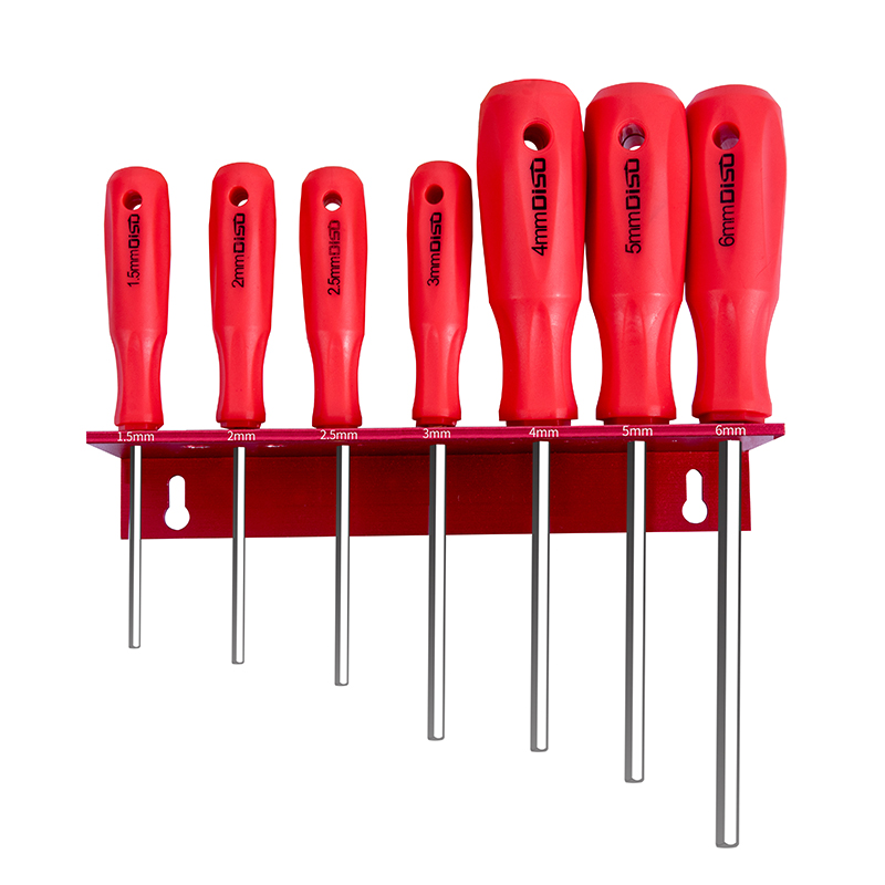 Destornillador hexagonal mango recto 1.5 2 2.5 3 4 5 6 destornillador hexagonal pequeño destornillador hexagonal interior hexagonal