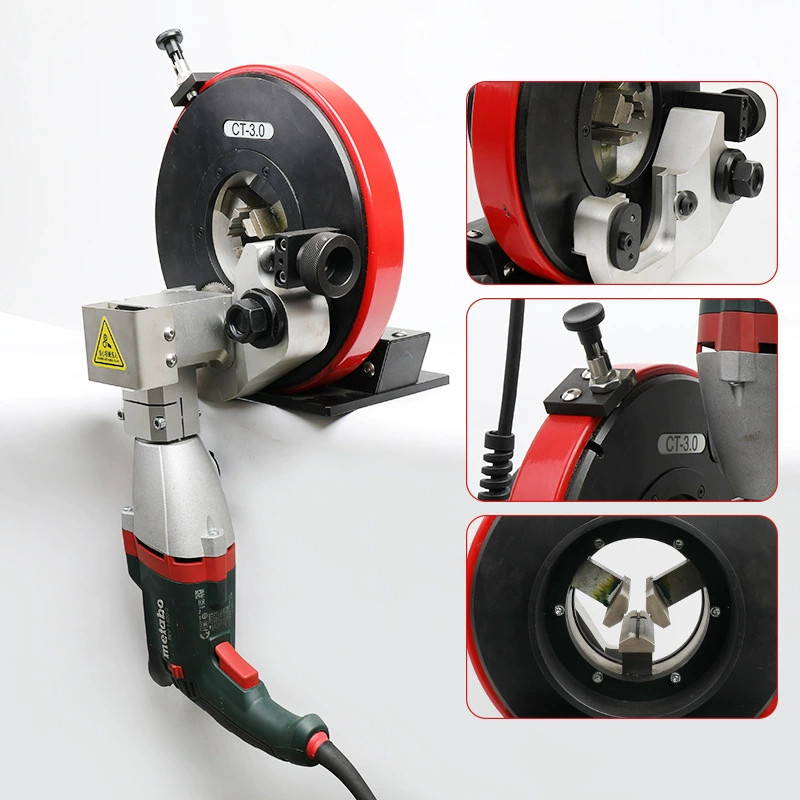 Труборезный станок планетарного типа CT3.0, малогабаритный высокоточный станок для резки металлических труб из нержавеющей стали, прямые поставки от производителя