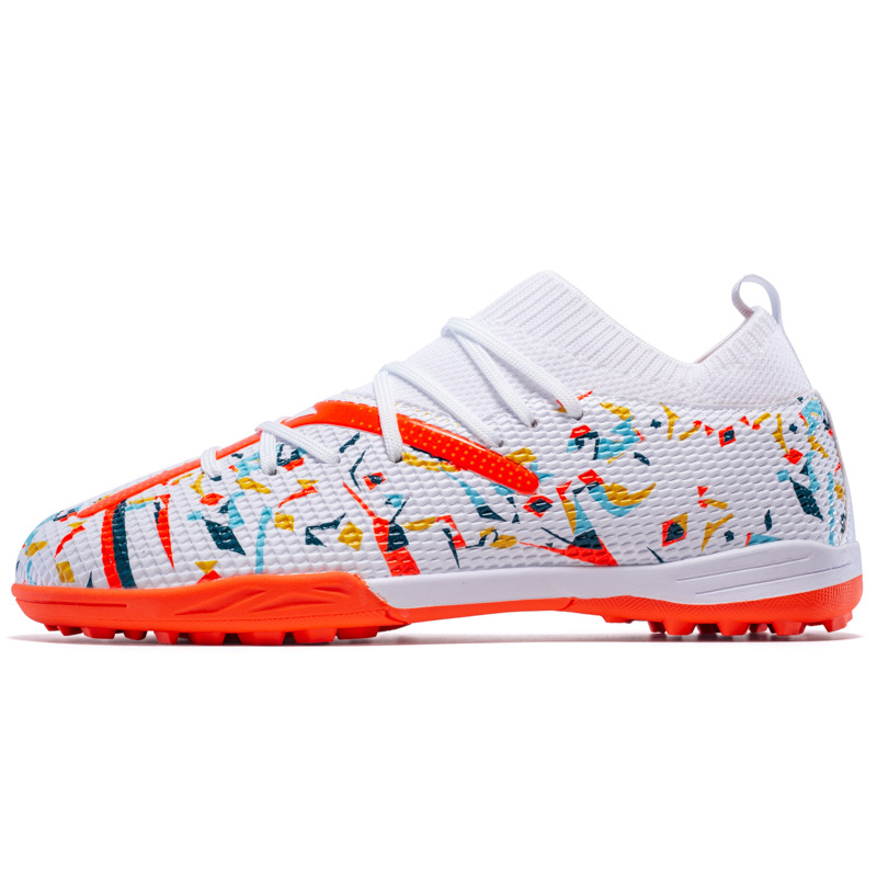 Zapatos de fútbol de alto nivel para hombres y mujeres, zapatos de entrenamiento de césped antideslizante para adultos, zapatos de entrenamiento de césped transfronterizos