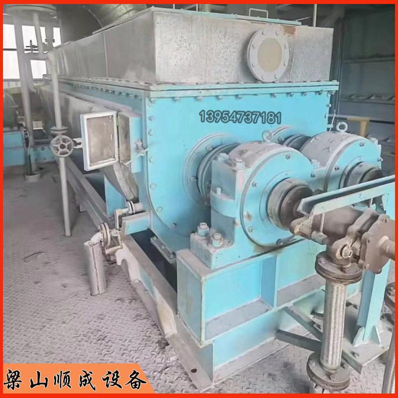 二手空心桨叶干燥机 52平方四轴空心桨叶干燥机 污泥桨叶干燥机