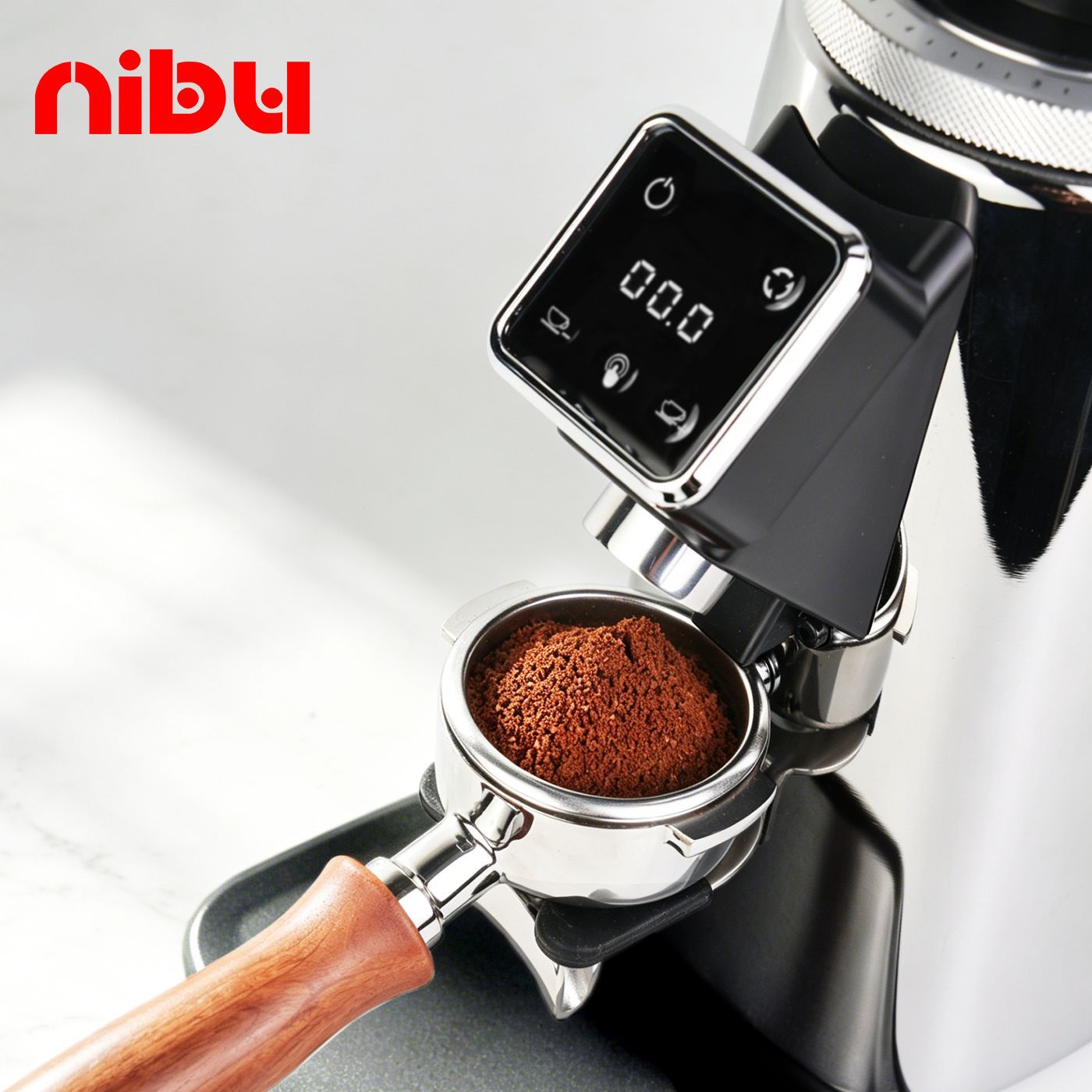 Nibu coffee bean moliner 1005 cuchillo de molino de granos de café italiano eléctrico comercial de plasma cuantitativo 64mm
